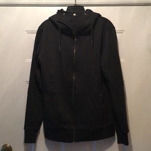 Urban Outfitters Gene Snap Neck Zip Up Hoodie